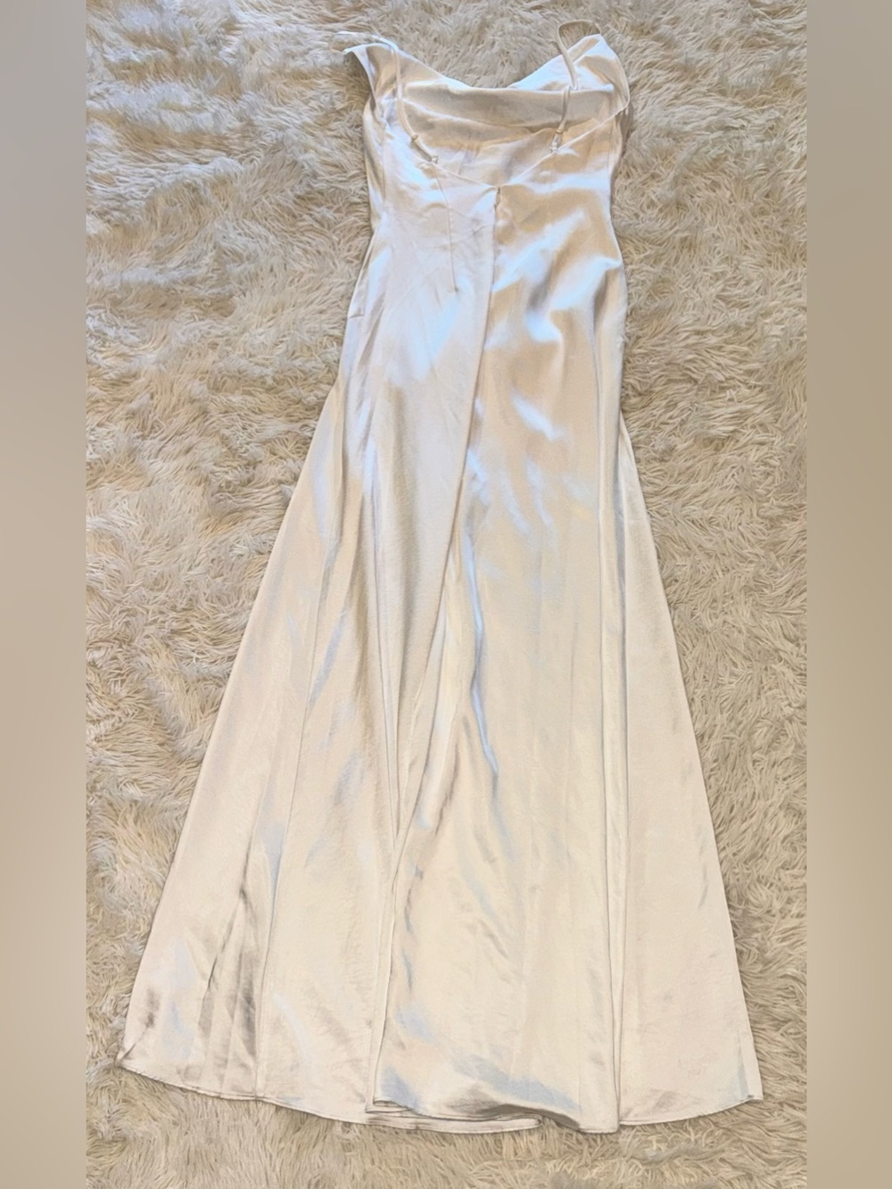 NEW‎ Elliatt Clementine Cowl Neck Maxi Dress In white Sz XL - Picture 7 of 10
